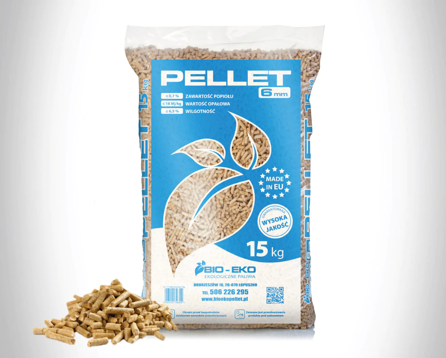 BIOEKO1 Pellet BIO-EKO Sosnowy A1 - obrazek 1
